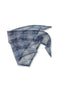 【RESTOCK】SHEER CHECK SCARF -BLUE-